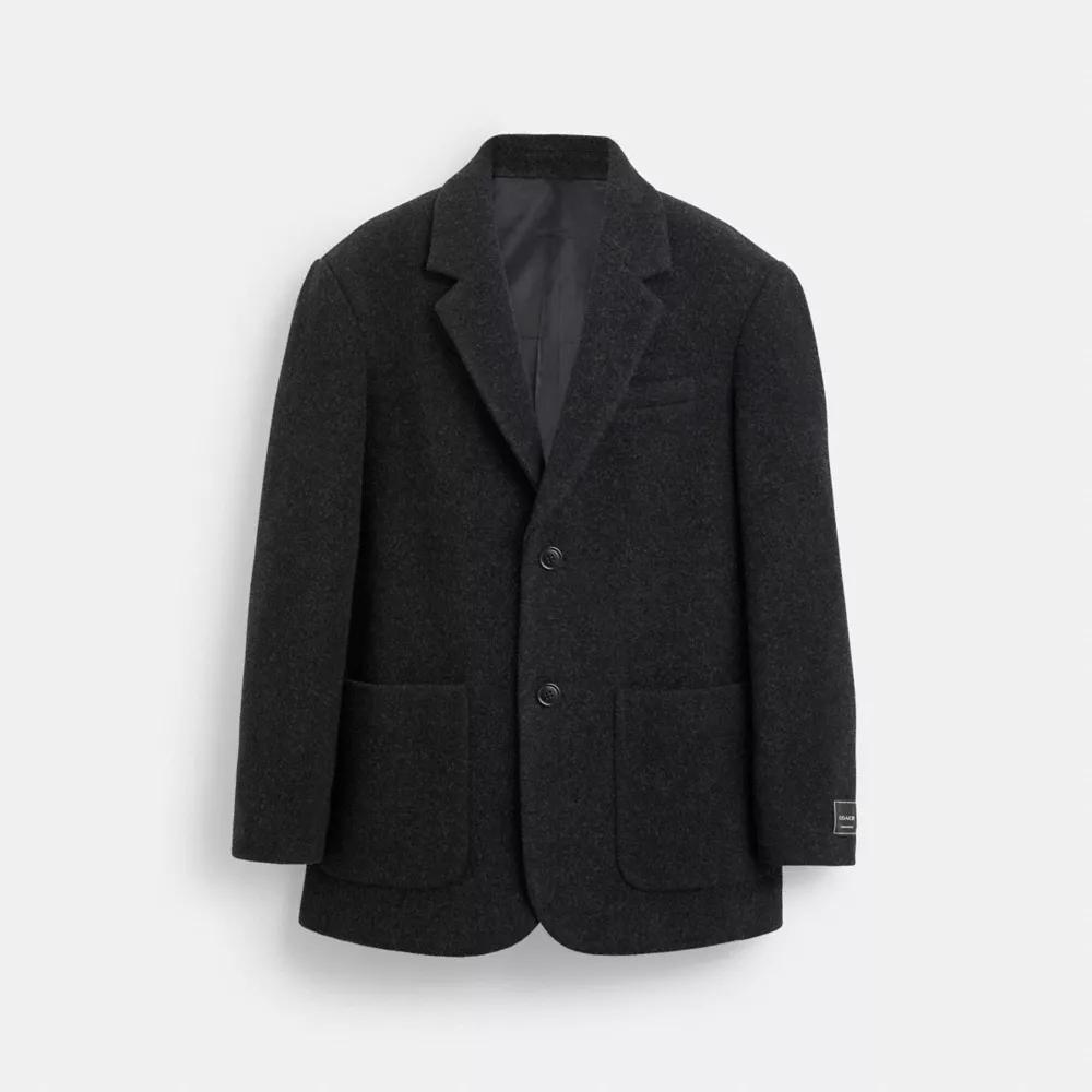 Relaxed Wool Blazer Product Image