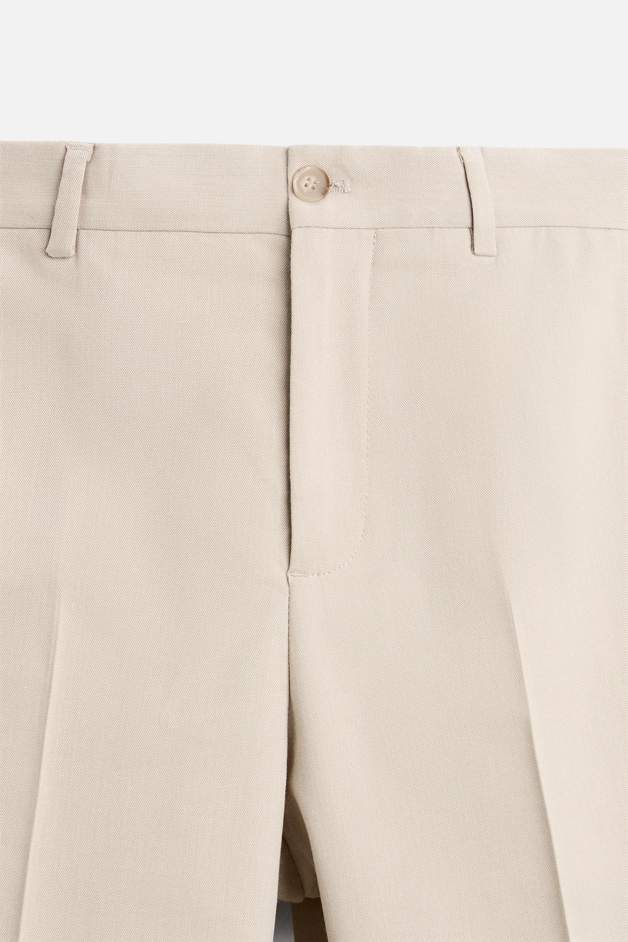 TEXTURED SUIT PANTS Product Image