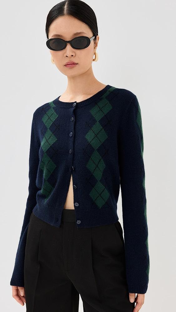 Reformation Clara Cashmere Crew Cardigan | Shopbop Product Image