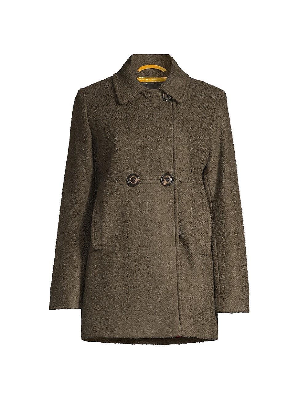 Womens Boucl Peacoat Product Image