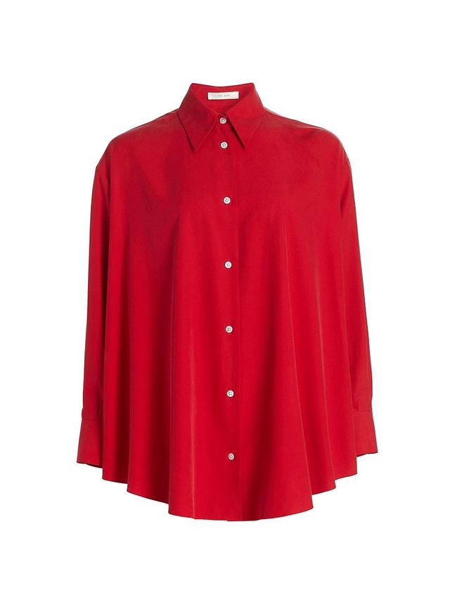 Womens Andra Silk Shirt Product Image