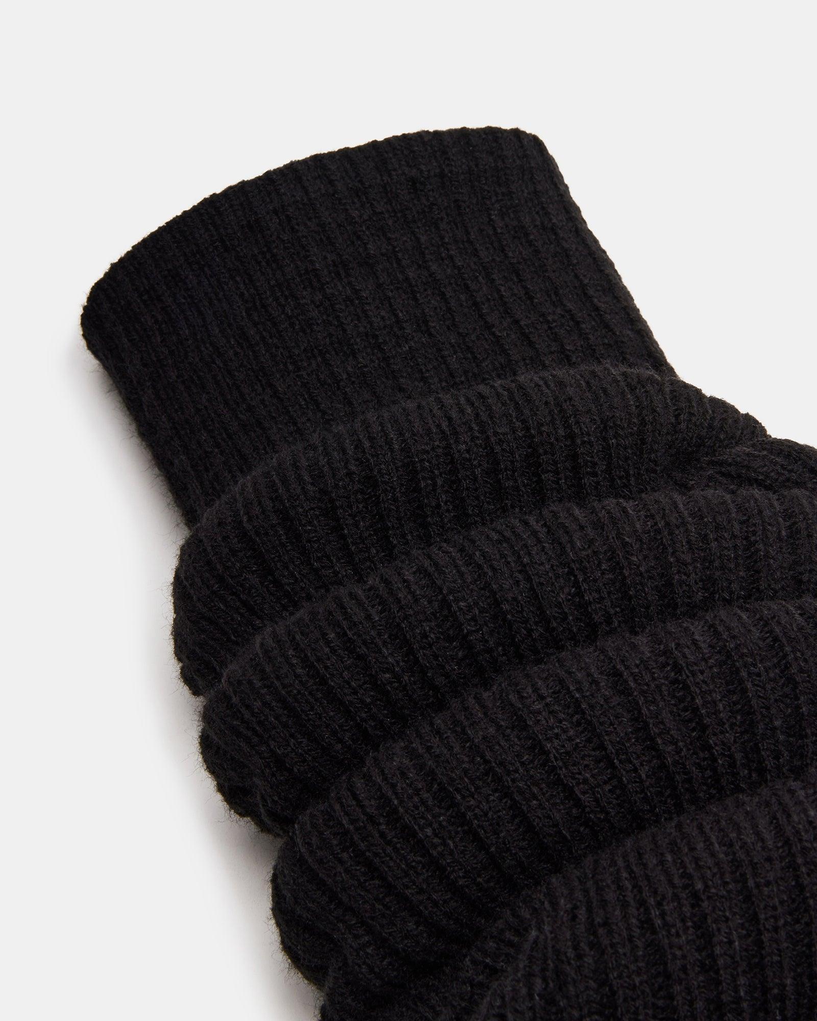 LONG LEGWARMERS BLACK Female product image