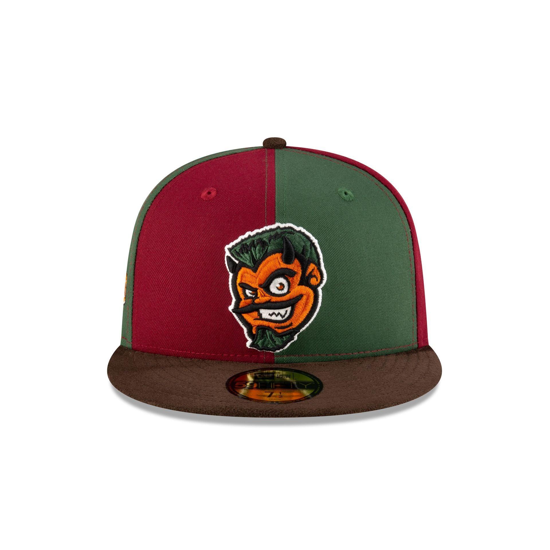 Just Caps Spooky Pack Akron RubberDucks 59FIFTY Fitted Hat Male Product Image