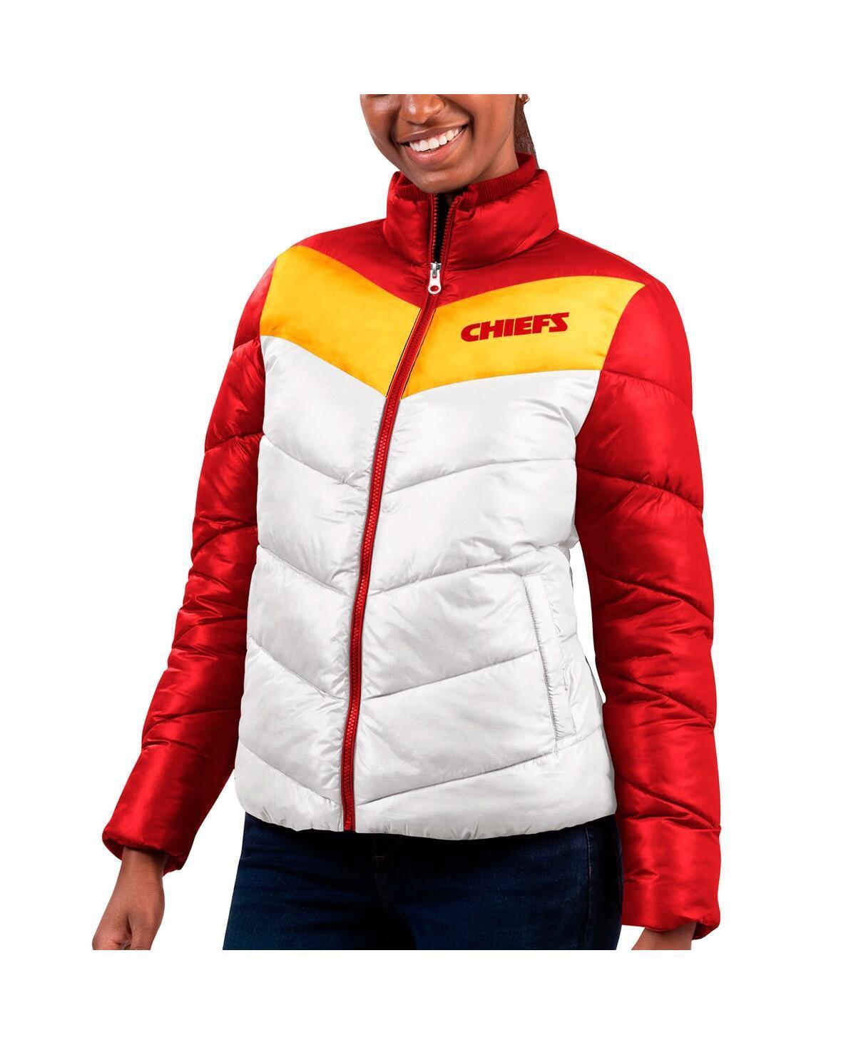 Womens G-III 4Her by Carl Banks /Red Kansas City Chiefs New Star Quilted Full-Zip Jacket Product Image