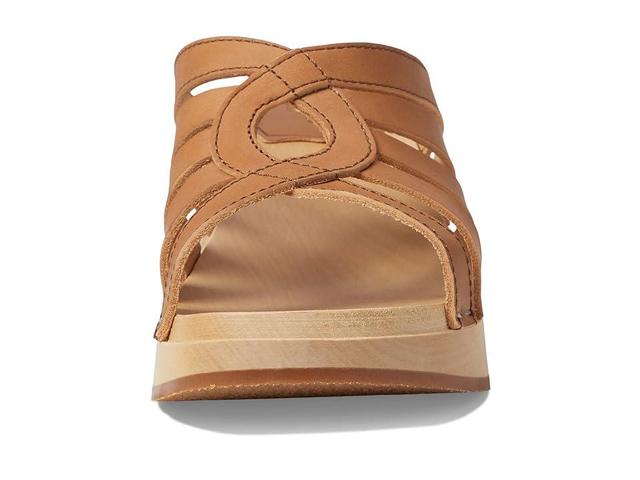 Swedish Hasbeens Cross Strap Slip-In (Nature) Women's Shoes Product Image