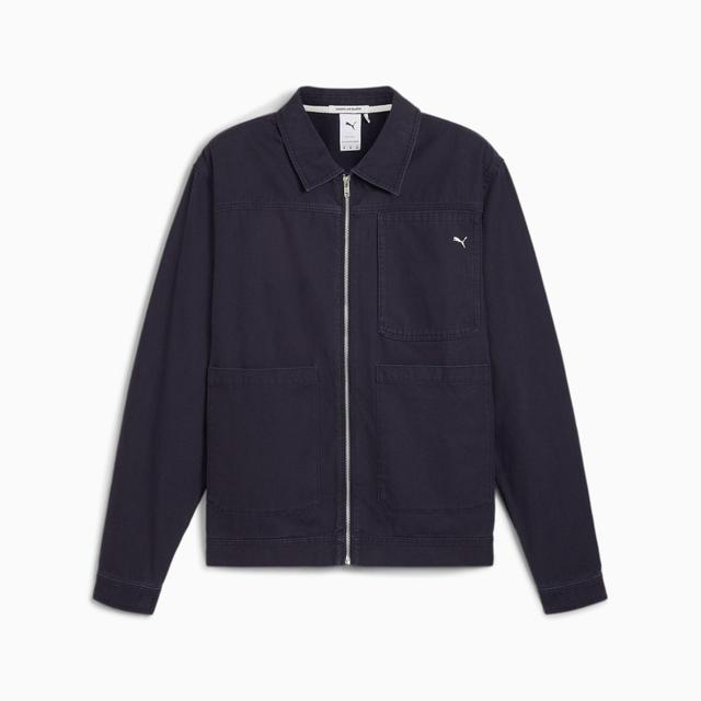 MMQ Men's Zip Overshirt Product Image