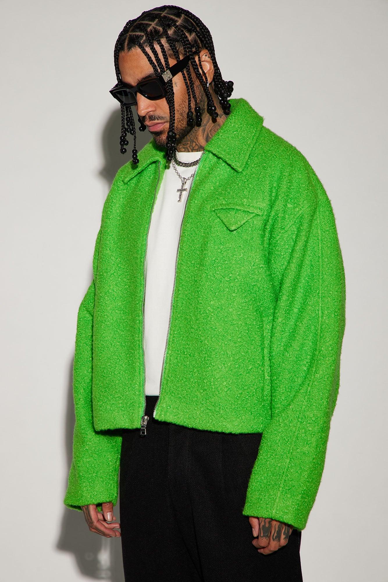 Madrona Drive Cropped Jacket - Green Product Image