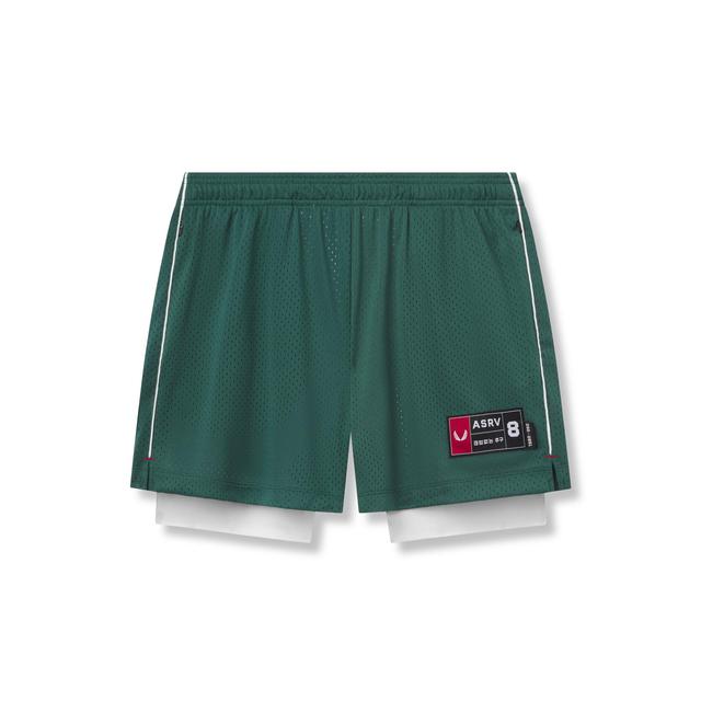 0991. Ion-Mesh 5" Liner Short - Forest Green Product Image