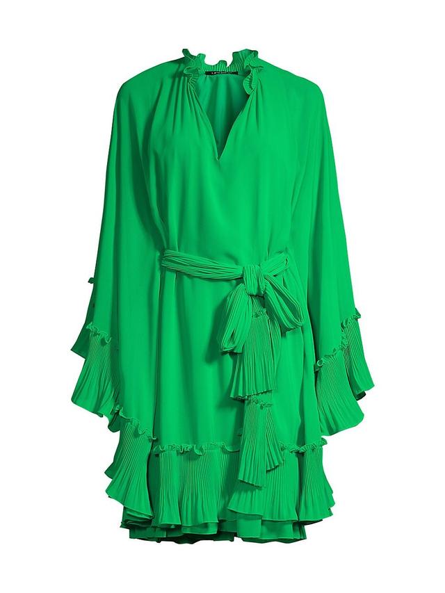 Womens Ziva Caftan Ruffle Knee-Length dress Product Image