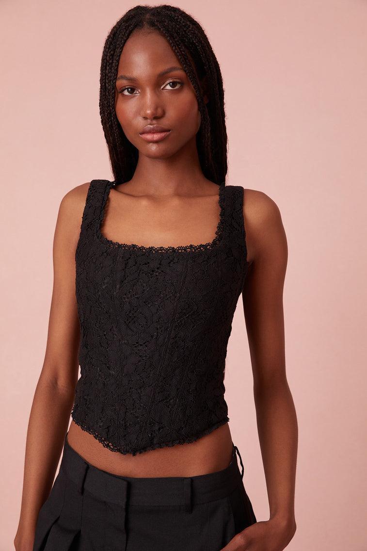 Lorelai Lace Corset Bustier Product Image