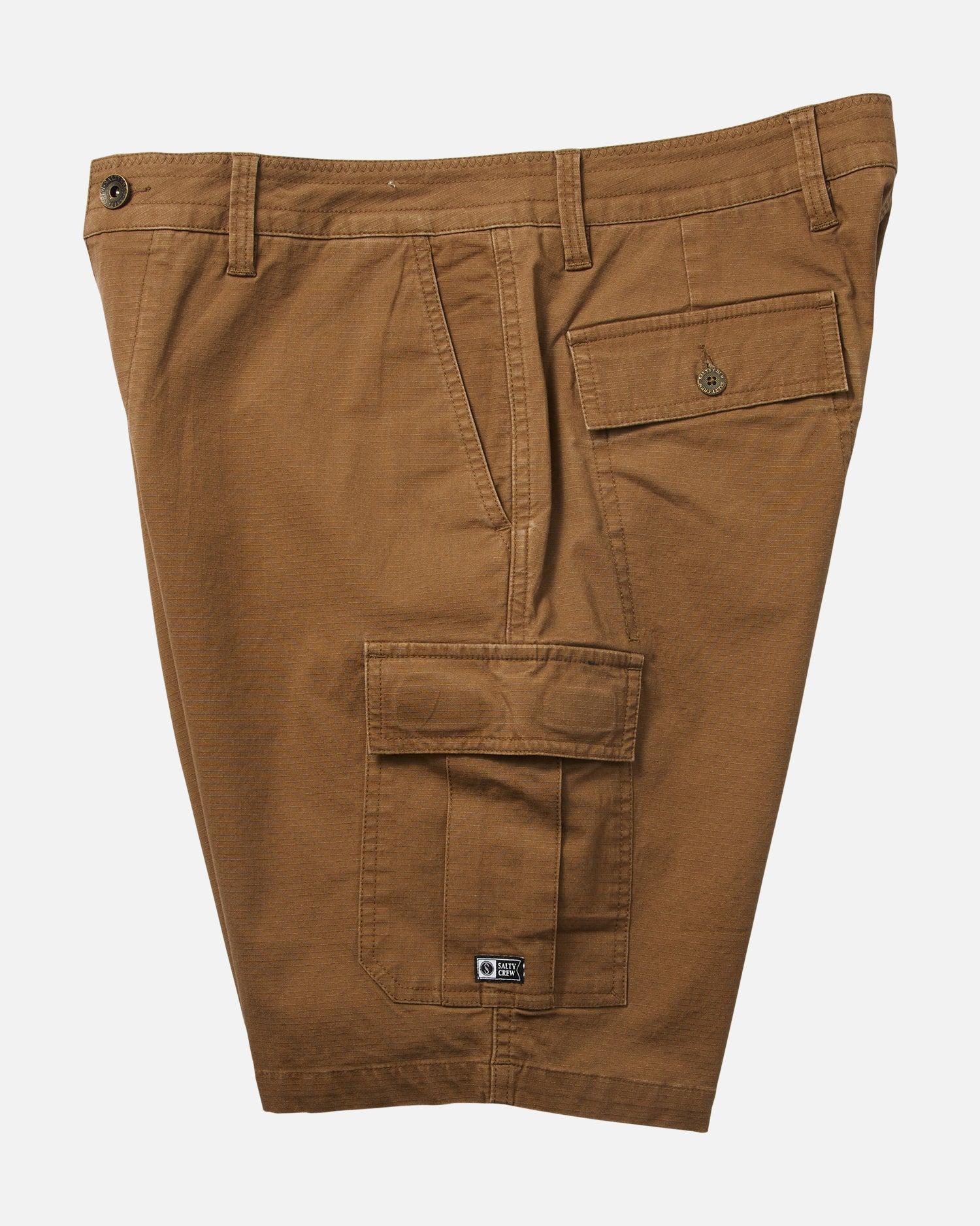 Trooper Ripstop Coffee Cargo Short Male Product Image