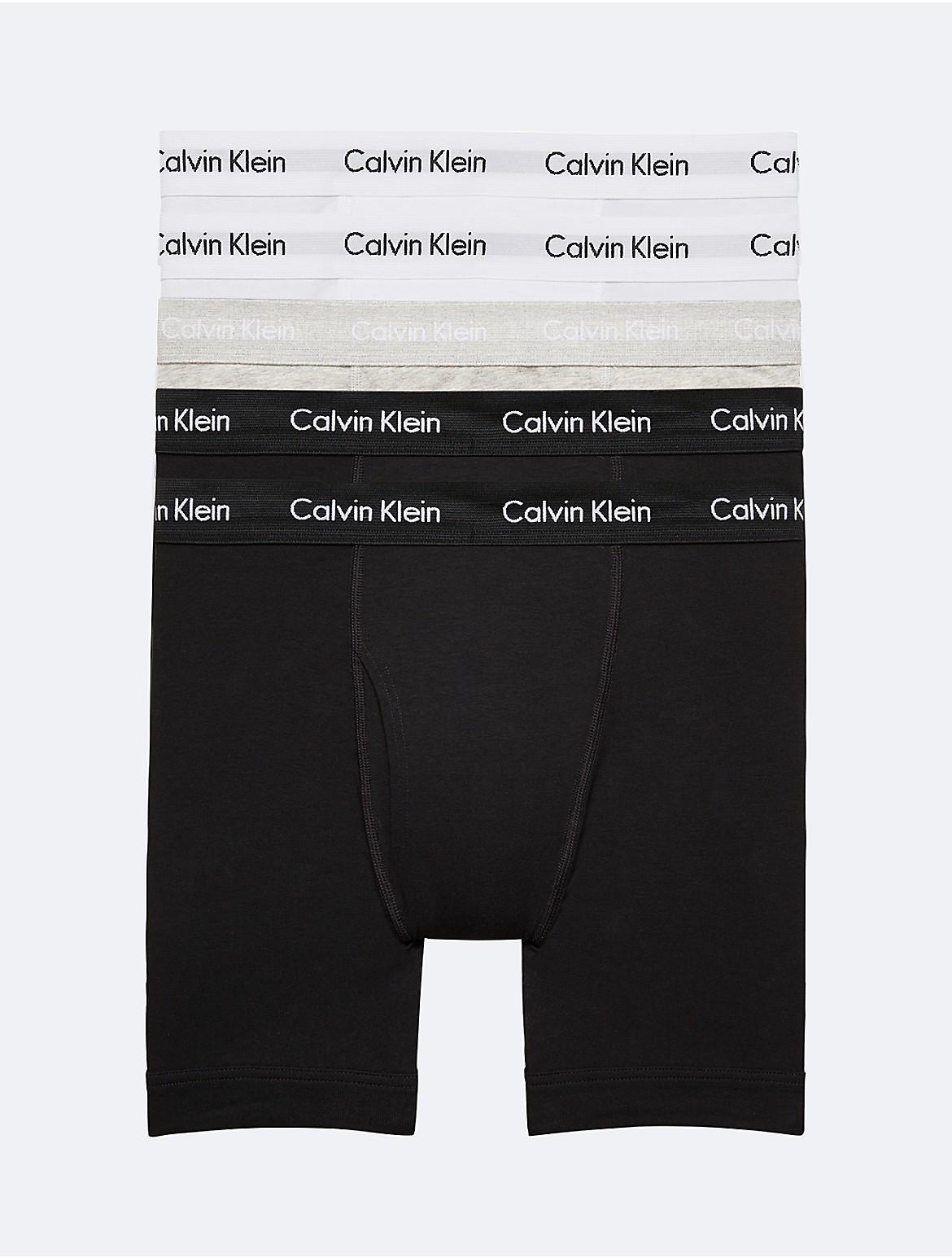 Calvin Klein Mens Cotton Stretch 5-Pack Boxer Brief - Multi - M Product Image