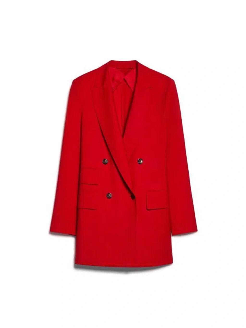 MAX MARA Outerwear In Red Product Image