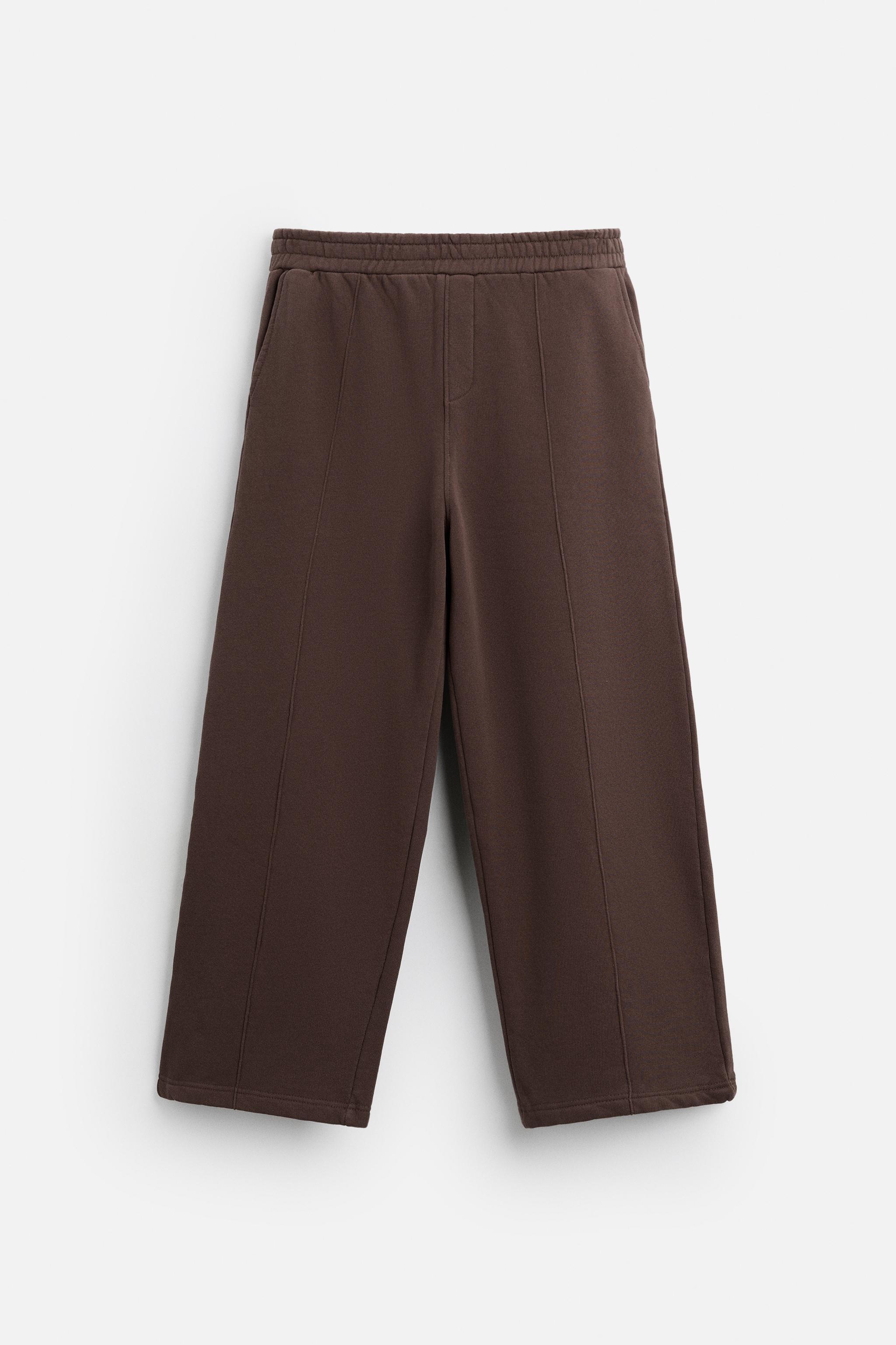 WASHED SEAM DETAIL JOGGER PANTS Product Image