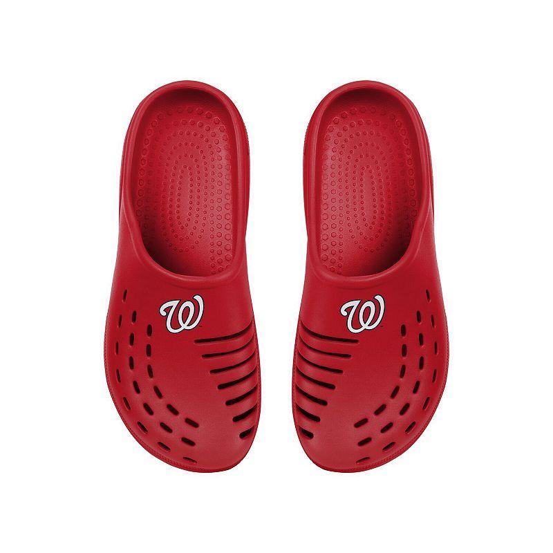 Mens FOCO Washington Nationals Molded Garden Clogs Product Image