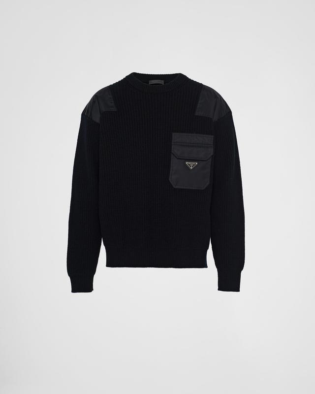 Wool and Re-Nylon sweater Product Image