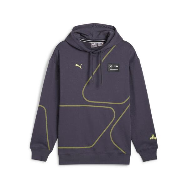 PUMA BMW M Motorsport Men's Statement Hoodie in Galactic Grey Product Image