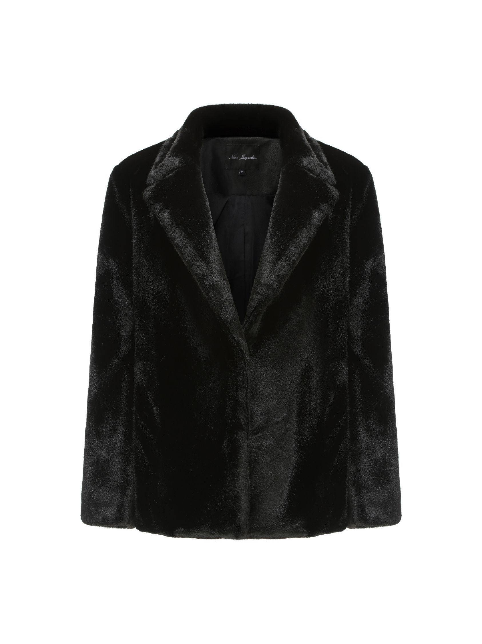 Phoebe Fur Jacket (Black) product image