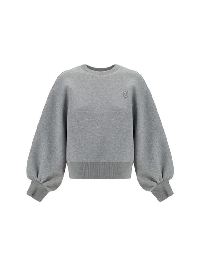 Sweatshirt In Grey Marle Product Image