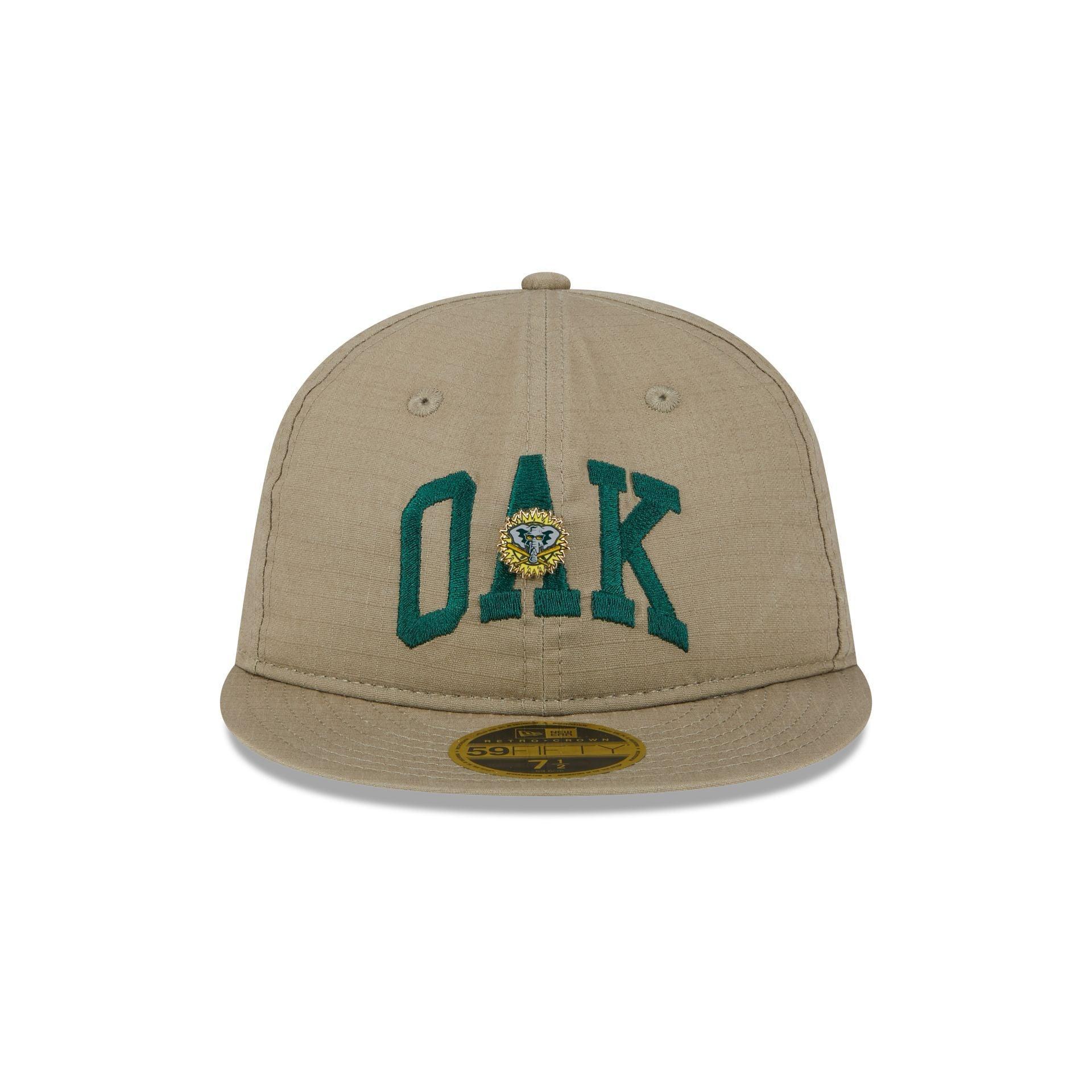 Oakland Athletics Logo Pin Retro Crown 59FIFTY Fitted Hat Male Product Image