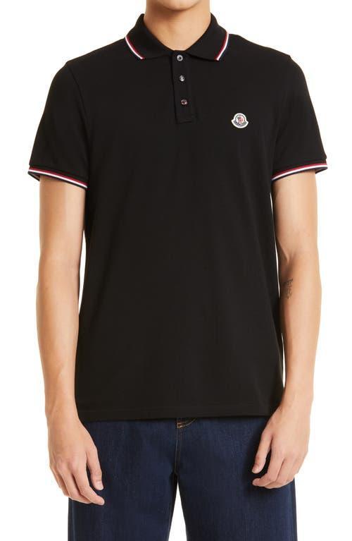 Moncler Tipped Piqu Polo Product Image