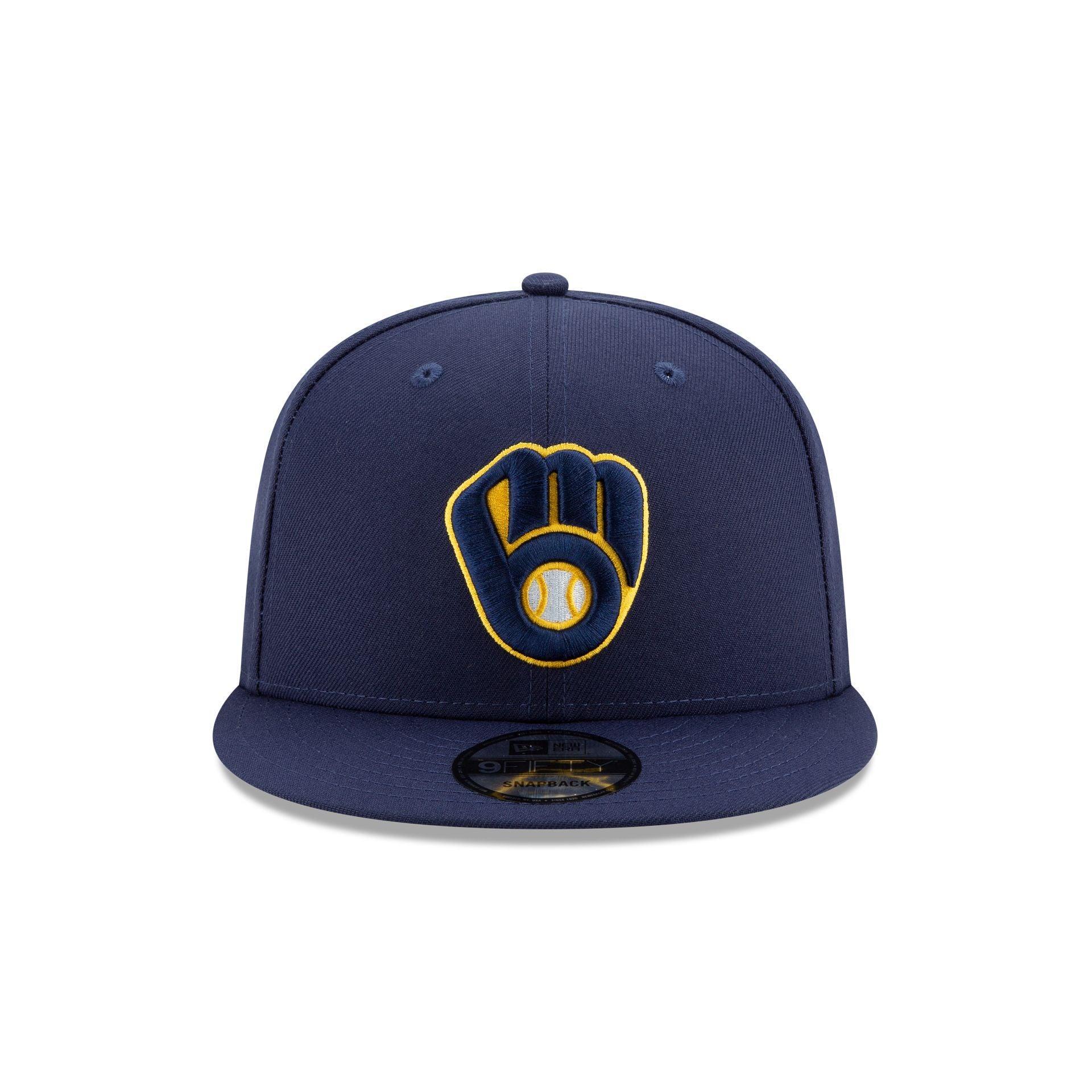 Milwaukee Brewers 2024 Postseason Side Patch 9FIFTY Snapback Hat Male Product Image