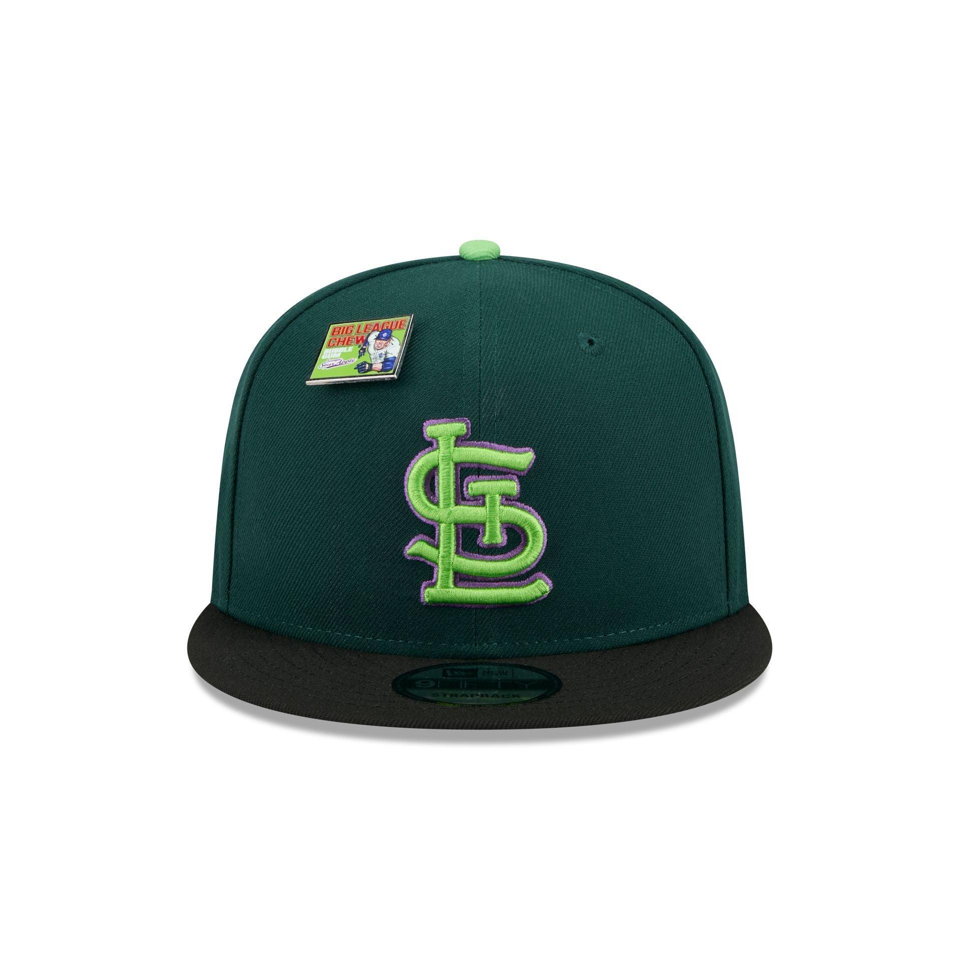 Big League Chew X St. Louis Cardinals Sour Apple 9FIFTY Snapback Hat Male Product Image