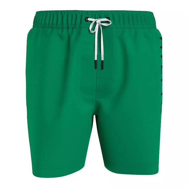 Mens Tommy Hilfiger Logo 7-inch Swim Trunks Pink Product Image