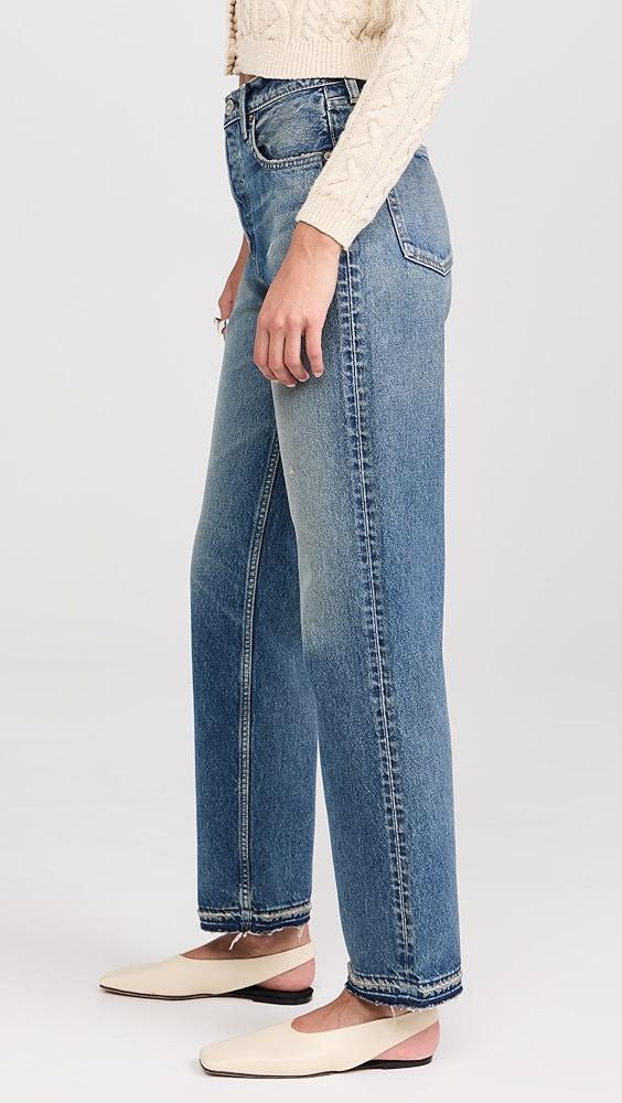 MOUSSY VINTAGE Mv Eniswood Wide Straight Jeans | Shopbop Product Image