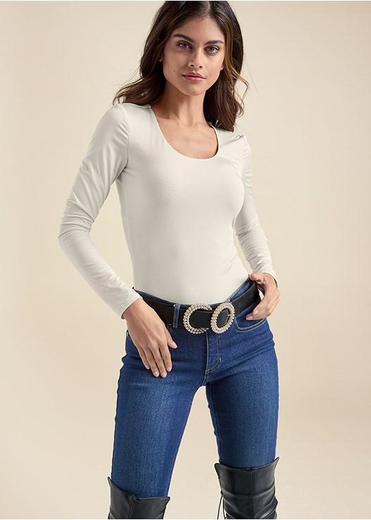 Shape Embrace Long-Sleeve Bodysuit Product Image