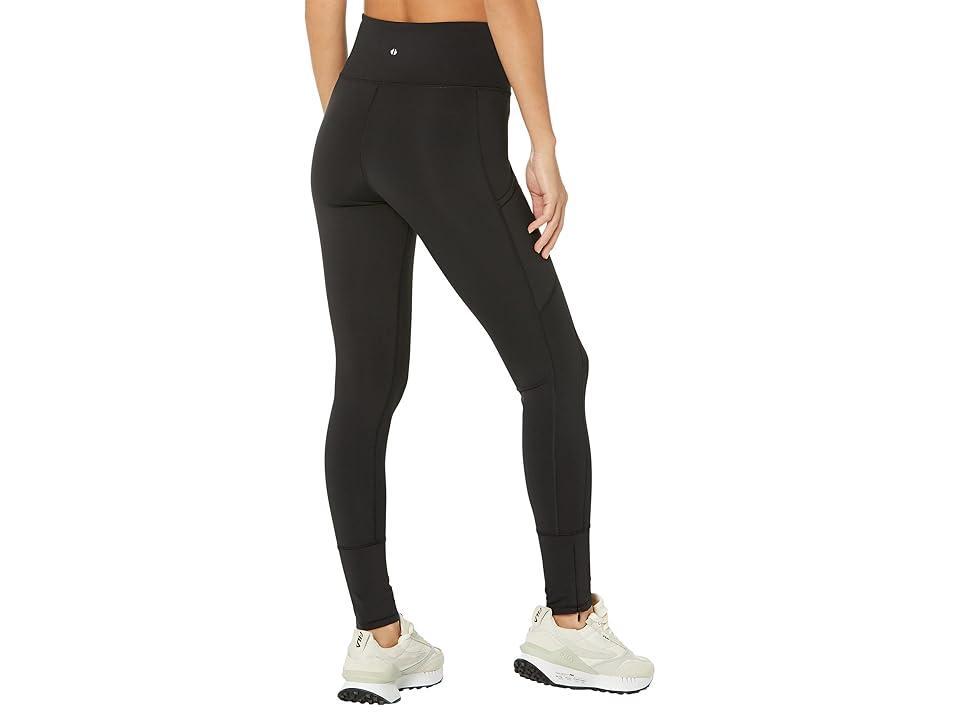 THRIVE SOCIETE Zip Long Leggings Women's Clothing Product Image