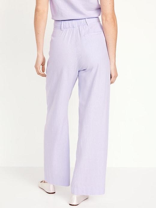 Extra High-Waisted Wide-Leg Taylor Pants Product Image