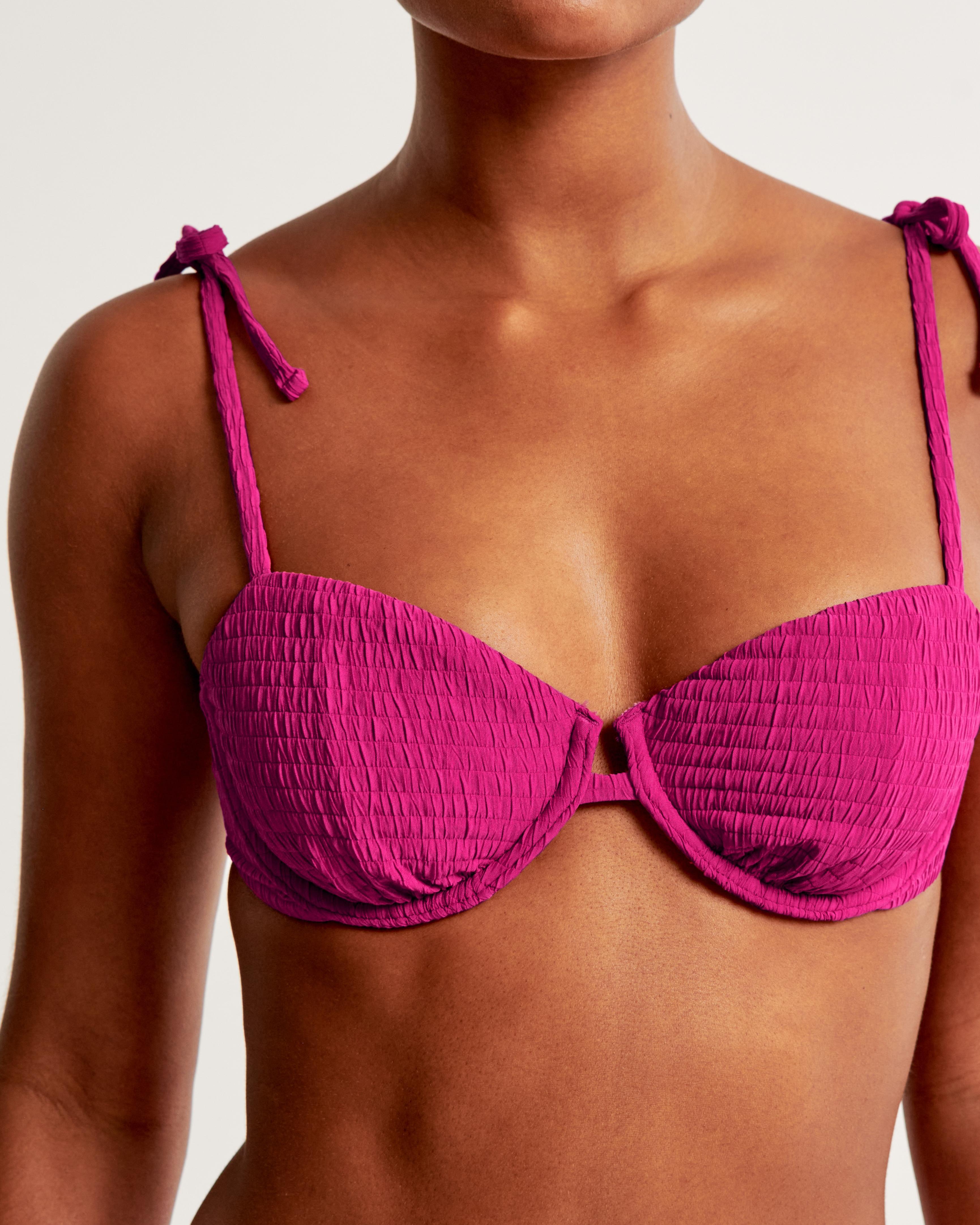 Tie-Strap Underwire Bikini Top Product Image