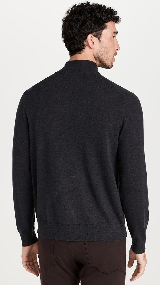 Theory Hilles Cashmere Quarter Zip Sweater | Shopbop Product Image