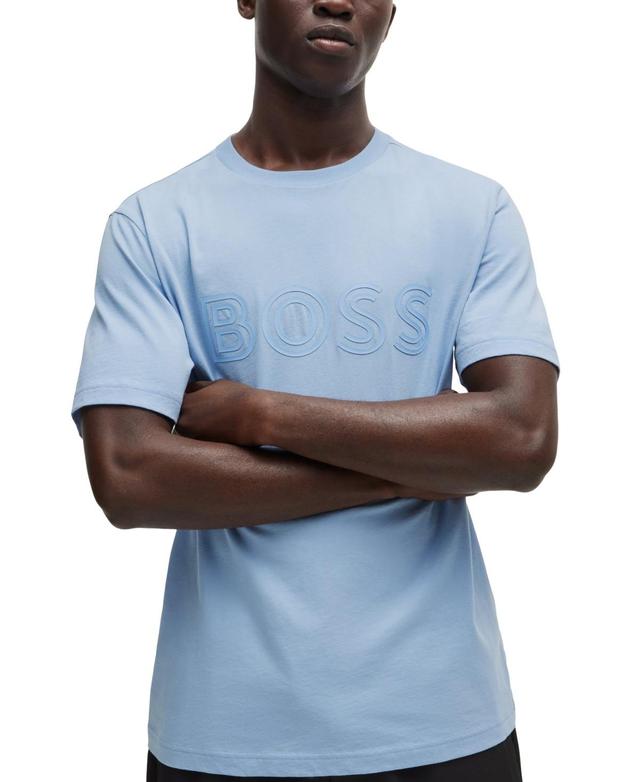 Boss by Hugo Boss Mens Logo Regular-Fit T-Shirt Product Image