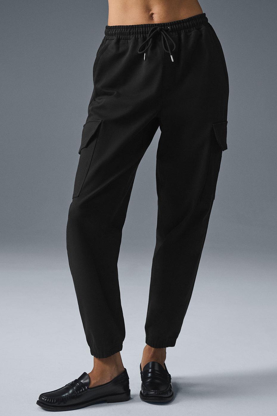 Edition Sueded Jogger - Black Female Product Image