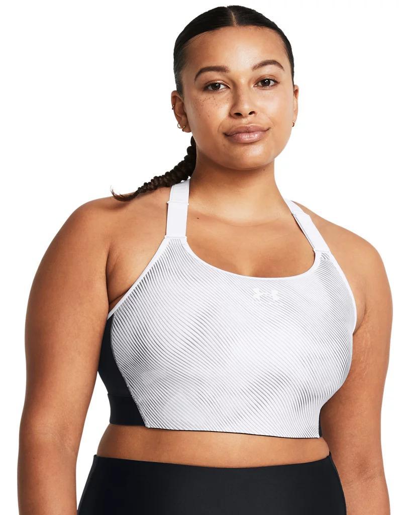 Women's HeatGear® Armour High Printed Sports Bra Product Image