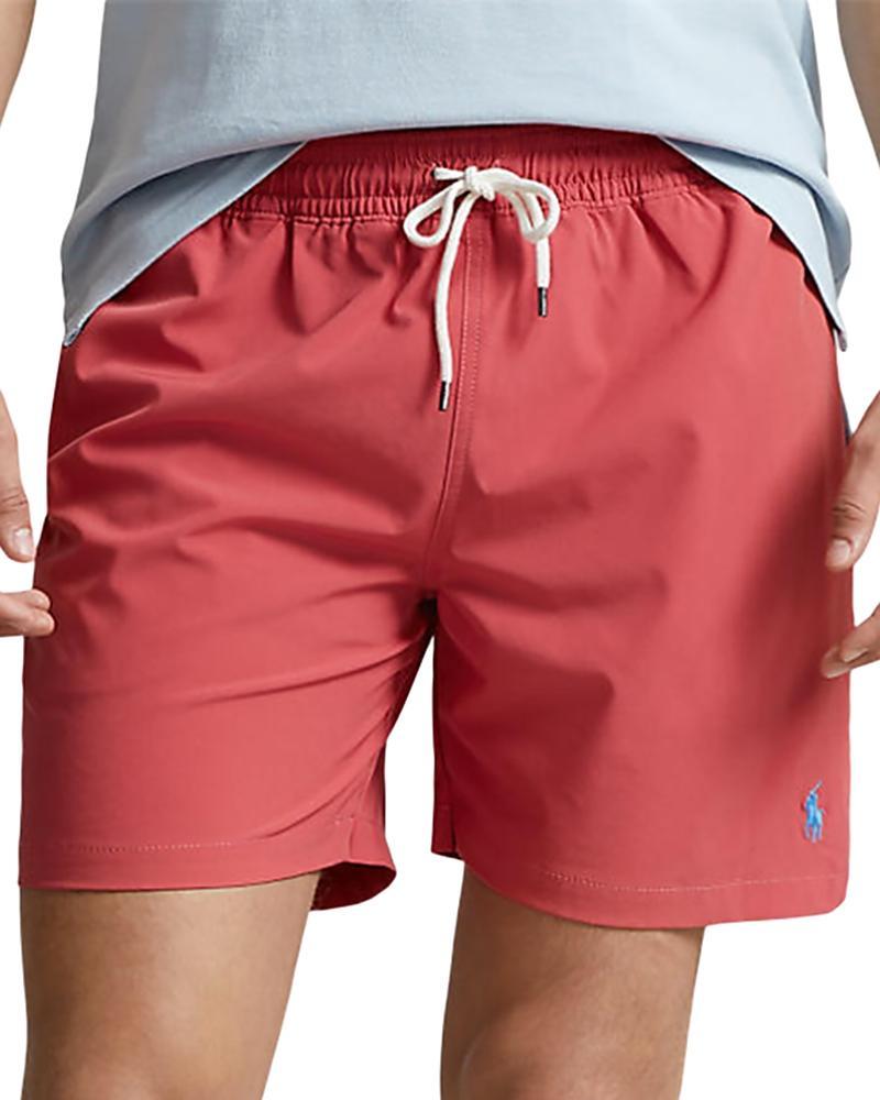 Classic Fit 5.75 Swim Trunks In Nantucket Red Product Image