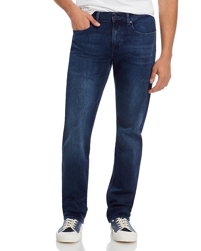 7 For All Mankind The Straight Squiggle Straight Leg Jeans Product Image