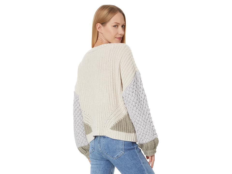 Splendid Margo Cardigan (White Sand/Dew) Women's Sweater Product Image