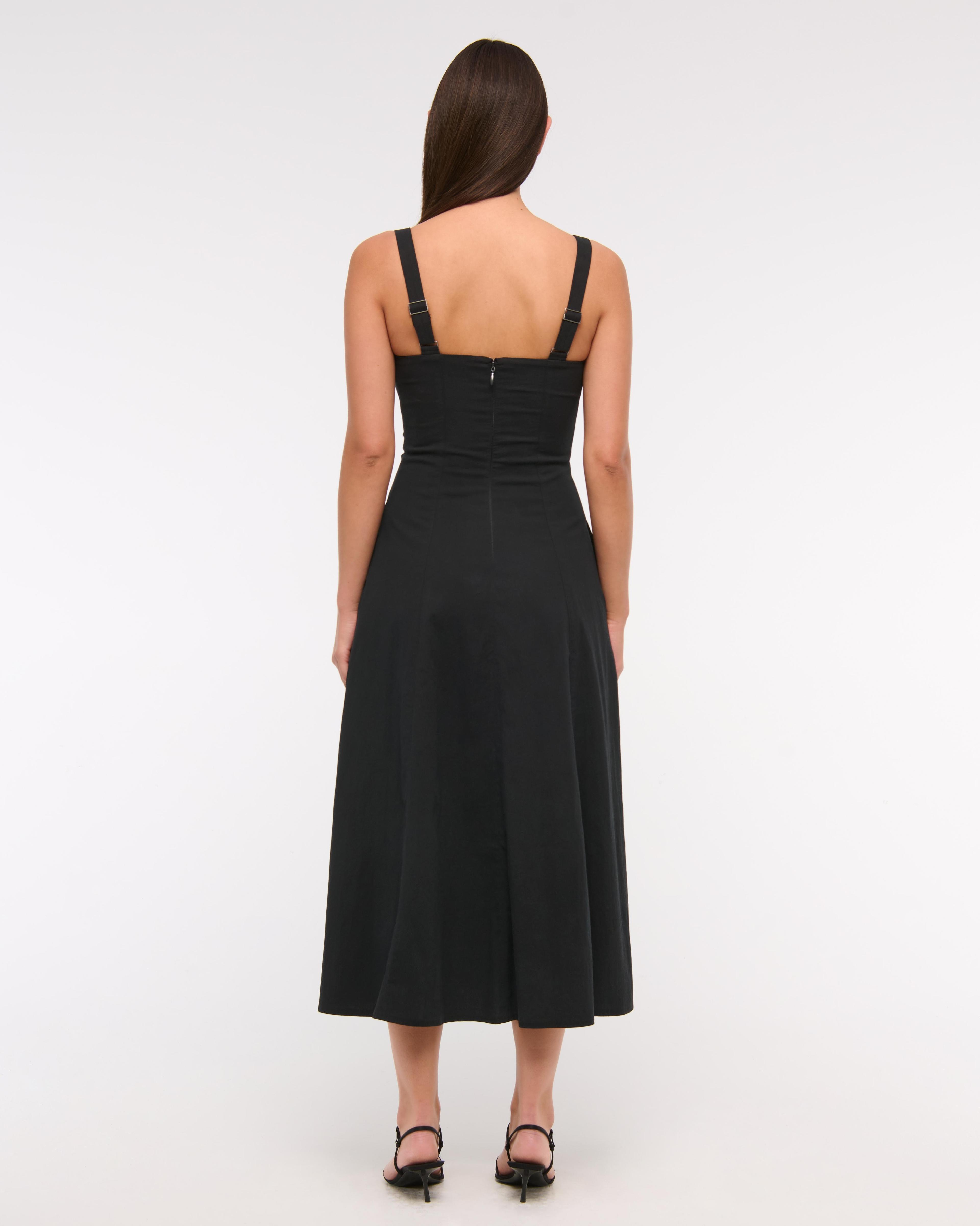 The A&F Mila Midi Dress Product Image