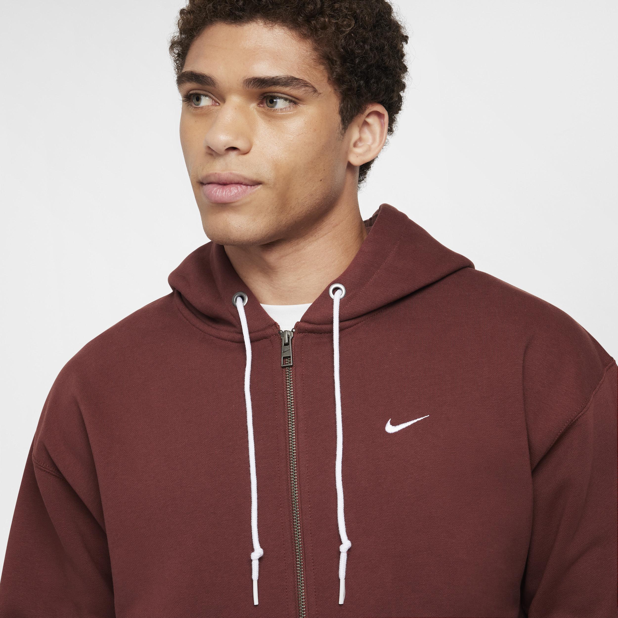 Nike Mens Solo Swoosh Full-Zip Hoodie Product Image