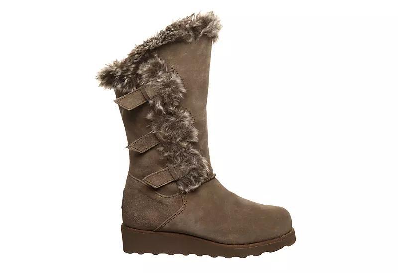 Bearpaw Womens Genevieve Water Resistant Faux Fur Boot Product Image