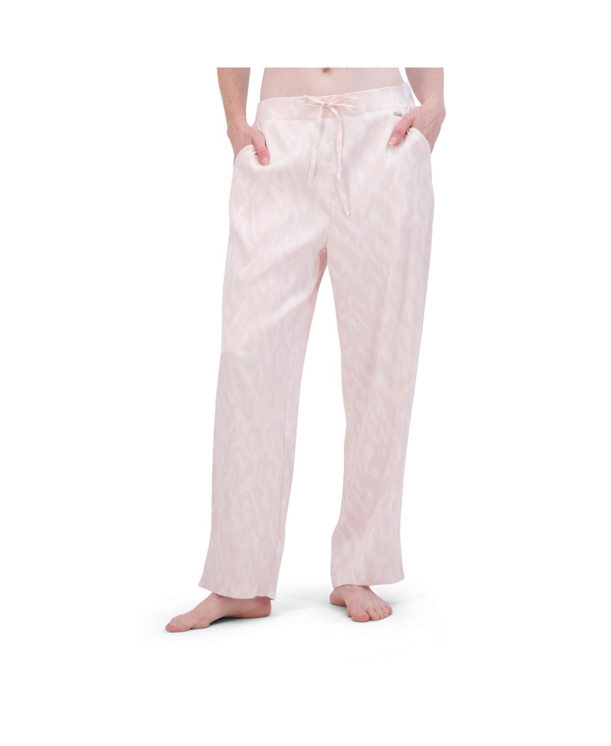 Tahari Womens Straight Leg Satin Pajama Pant Product Image