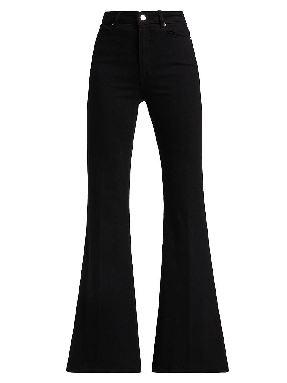 Womens Charlie Stretch High-Rise Flared Jeans Product Image