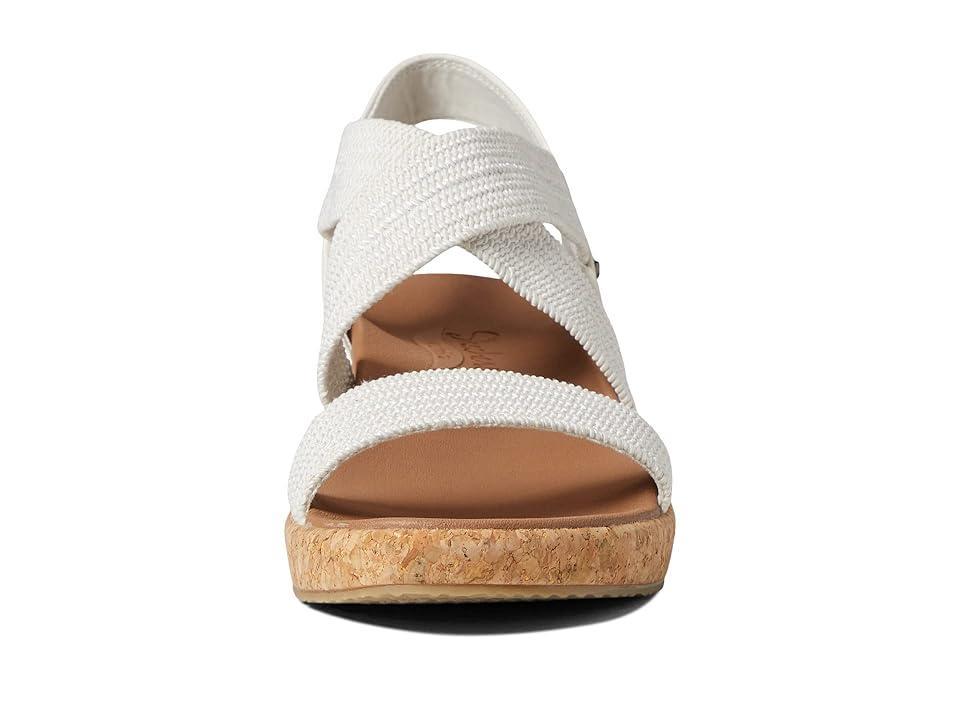 Skechers Cali Arch Fit Beverlee Love Stays Wedge Sandal | Womens | White | Size 11 | Sandals | Slingback | Wedge Product Image