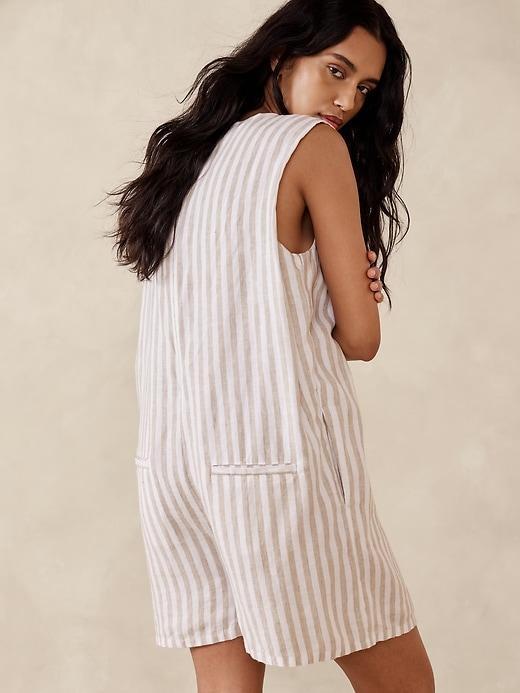 Pinnacles Linen Romper Product Image