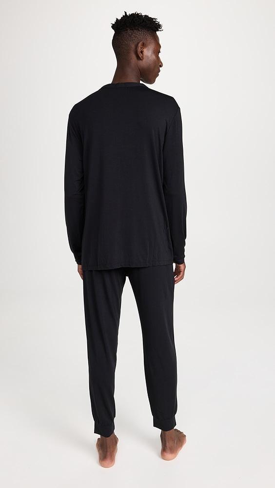 Eberjey Henry Modal Long PJ Set | Shopbop Product Image