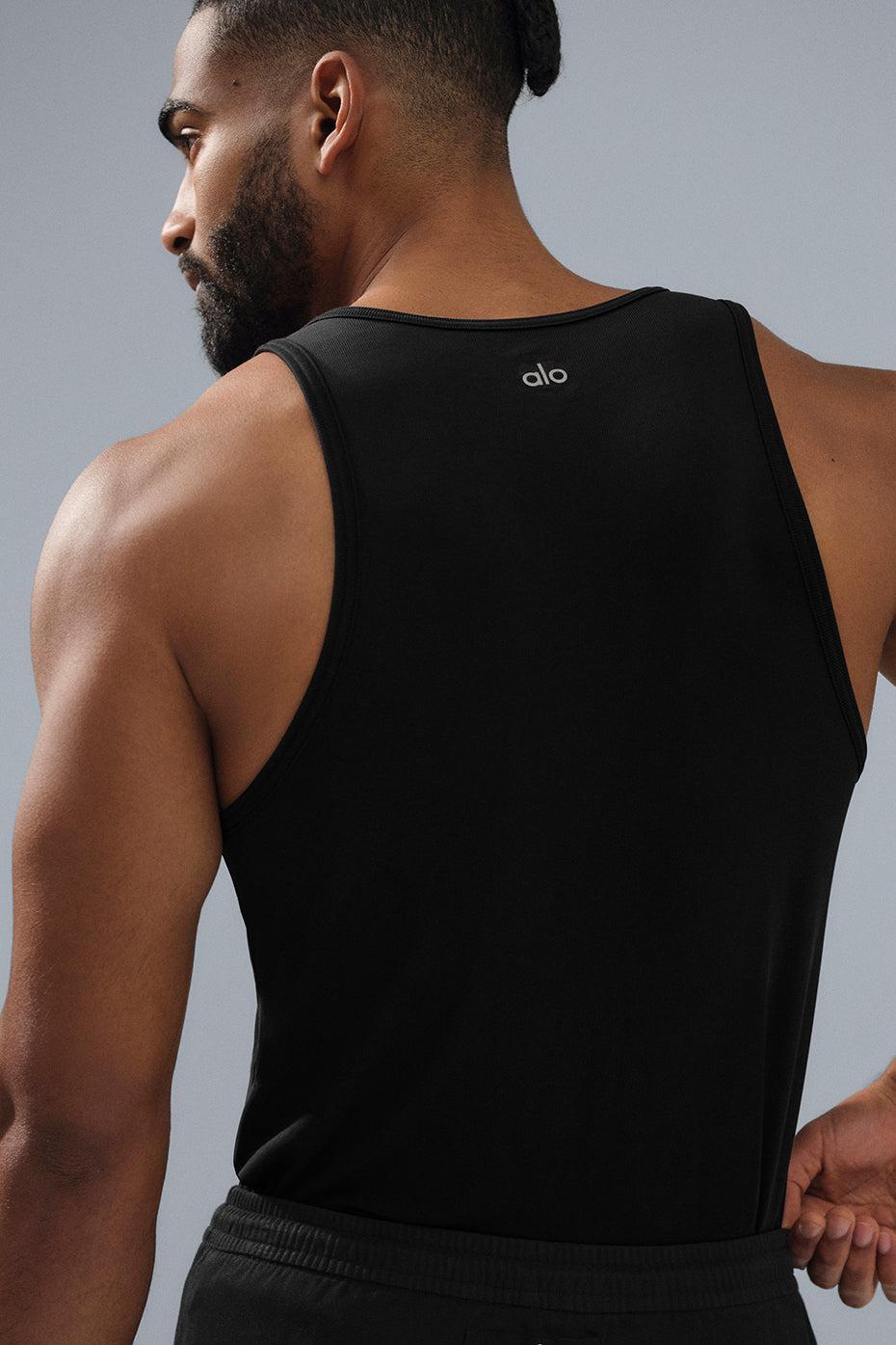 Everyday Modal Rib Tank - Black Male Product Image