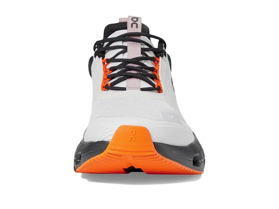 On Women's Cloudnova X (Frost/Orange) Women's Shoes Product Image